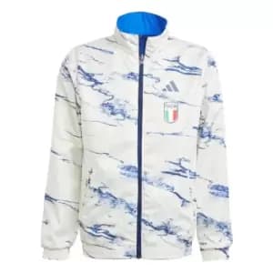 adidas Italy Anthem Jacket Kids - Blue