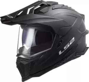LS2 MX701 Explorer HPFC Solid Motocross Helmet, black, Size L, black, Size L