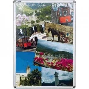 Franken BS0704 Picture frame Transparent, Silver (W x H x D) 624 x 871 x 12mm A1