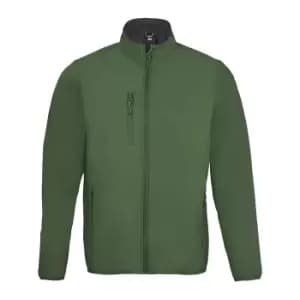 SOLS Mens Radian Soft Shell Jacket (3XL) (Forest Green)