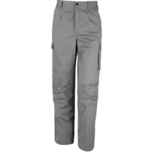 Result Unisex Work-Guard Windproof Action Trousers / Workwear (M) (Grey) - Grey