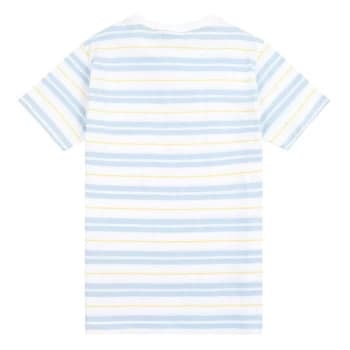 Franklin and Marshall Thin Stripe T Shirt - White