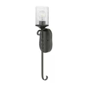 Hinkley Casa 1 Light Wall Light Olde Black