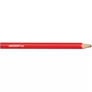 Gedore RED 3301432 Craftsman pencil L.175mm oval red 12Stk. Carpenter pencil