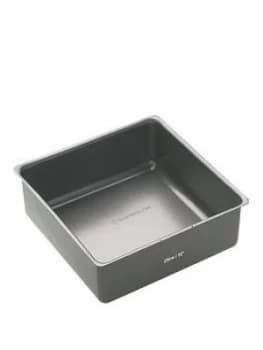 Masterclass Non-Stick Square Cake Tin With Loose Base ; 25 X 25 X 7.5 Cm