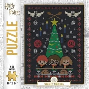Harry Potter Weasley Sweaters Jigsaw Puzzle - 550 Pieces