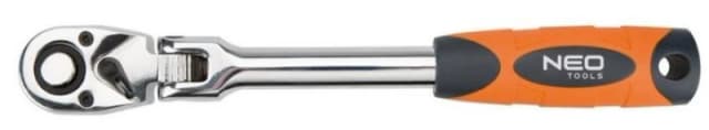 NEO TOOLS 08-519 Reversible Ratchet Number of teeth (ratchet mechanism): 72, Square Drive Tang Size: 12.5 (1/2")mm (inch), Length: 285mm, Chrome Vanad