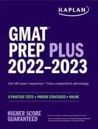 gmat prep plus 20222023 6 practice tests proven strategies online