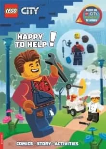 LEGO (R) City: Happy to Help! Activity Book (with Harl Hubbs minifigure)