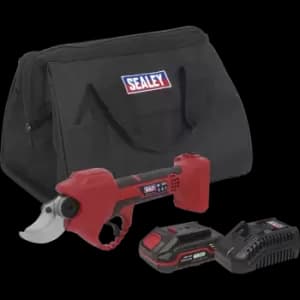 Sealey CP20VPS 20v Cordless Pruning Shears 1 x 2ah Li-ion Charger Bag