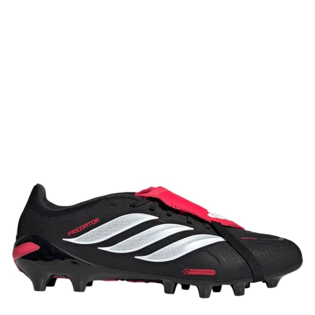 adidas Mens adidas Predator Fold-Over Tongue League Astro Turf Football Boots Black/White/Red male 7 (40.7)