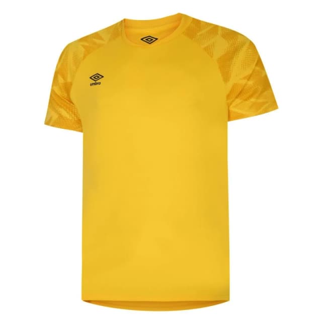 Umbro Umbro Men Atlas Jersey in Yellow Size: Small Yellow S Male 5063425547258