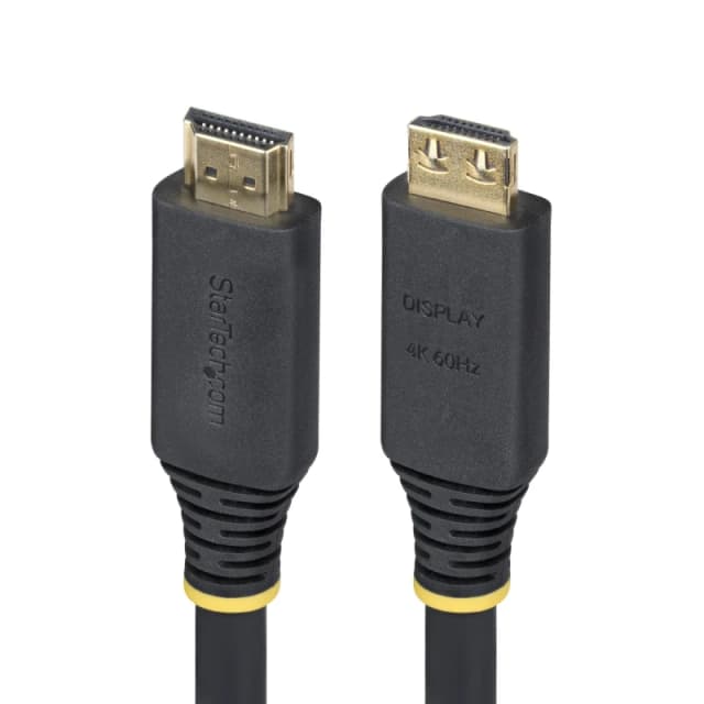 StarTech.com StarTech.com 10m (33ft) Active High Speed HDMI Cable with Gripping Connectors, 4K 60Hz/1440p 144Hz, HDR10/HDCP 2.2/ARC, 18Gbps, Ultra HD