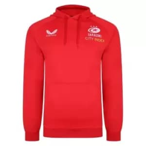 Castore Saracens Hoodie Seniors - Black