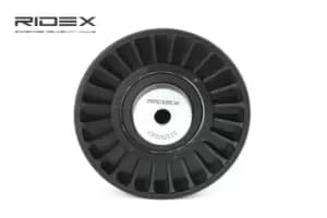 RIDEX Idler Pulley VW 312D0007 037145276,037145276A,037145278A Guide Pulley,Deflection Pulley,Deflection/Guide Pulley, v-ribbed belt 074145278E