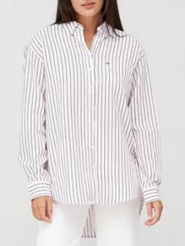 Tommy Jeans Multistripe Shirt - Pink