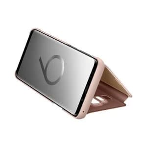 Samsung EF ZG960CFEGWW Galaxy S9 Clear View Standing Cover Gold