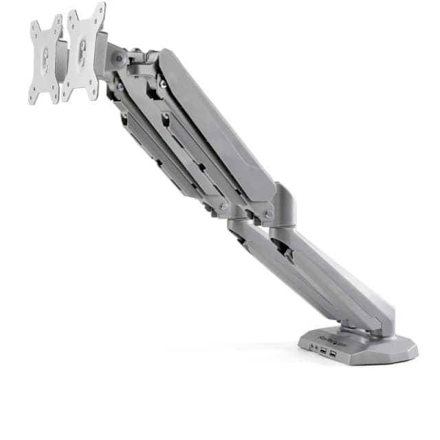Up to 30" Desk Mount Dual Monitor Arm