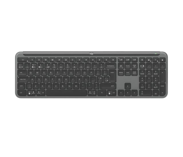 Logitech Signature Slim K950 Wireless Keyboard - Graphite, Black,Silver/Grey 5099206118782