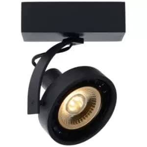 Lucide DORIAN - Ceiling Spotlight - LED Dim to warm - GU10 - 1x12W 2200K/3000K - Black