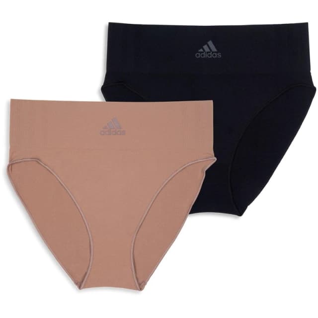 adidas Active Seamless Micro Stretch High Leg Brief 2p - Multi Multi 10