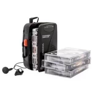 GPO Personal Portable Cassette Player - Black