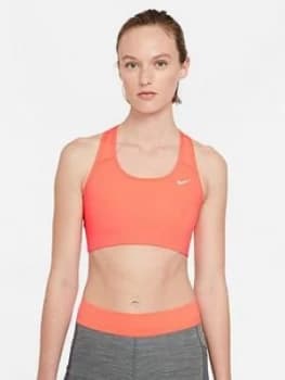 Nike Medium Support Swoosh Bra - Mango