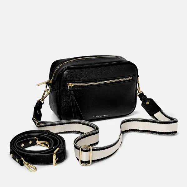 Katie Loxton Womens Medium Cross Body Bag - Black