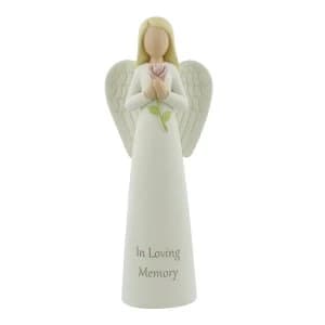 Thoughts Of You 'In Loving Memory' Angel Figurine