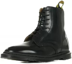Dr. Martens Mens Winchester II Polished Smooth Leather Lace Up Boots - Black - UK 10