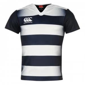 Canterbury Hoop Challenger Jersey Mens - Navy/White
