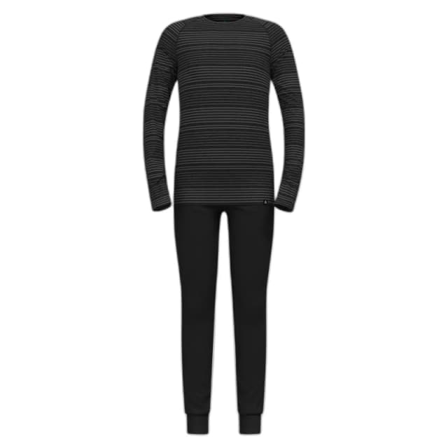 Children's underwear set Odlo Active Warm Set Noir Unisex 10 ans