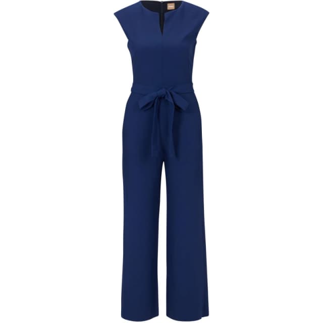 Boss Womens Dimpa Jmpst Jumpsuit Blue female 4 (XXS)