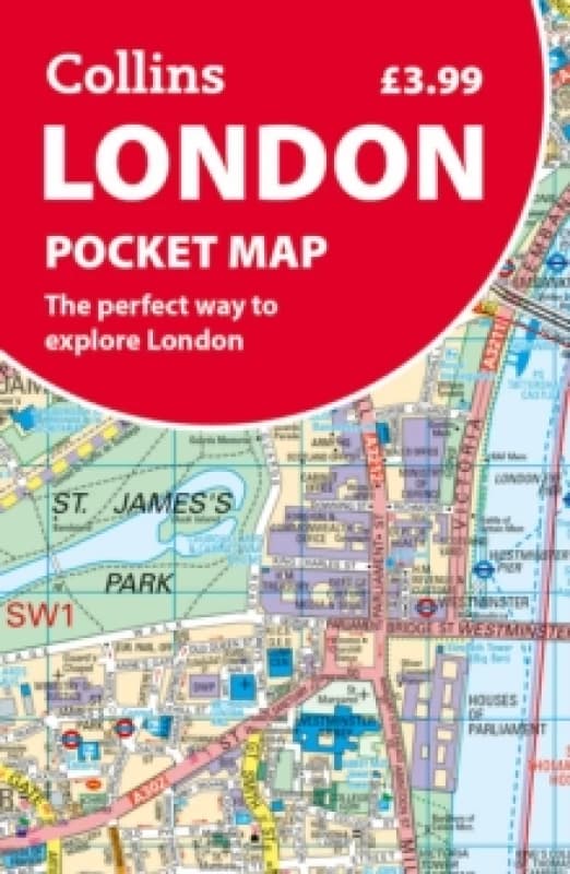 London Pocket Map. By Collins Maps Books