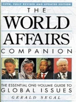 The World Affairs Companion by B Buzan Gerry Segal Paperback