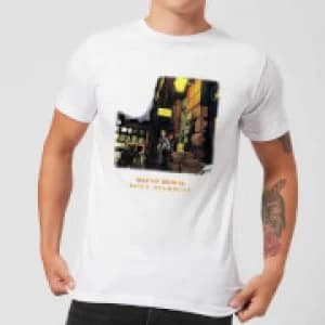 David Bowie Ziggy Stardust Mens T-Shirt - White