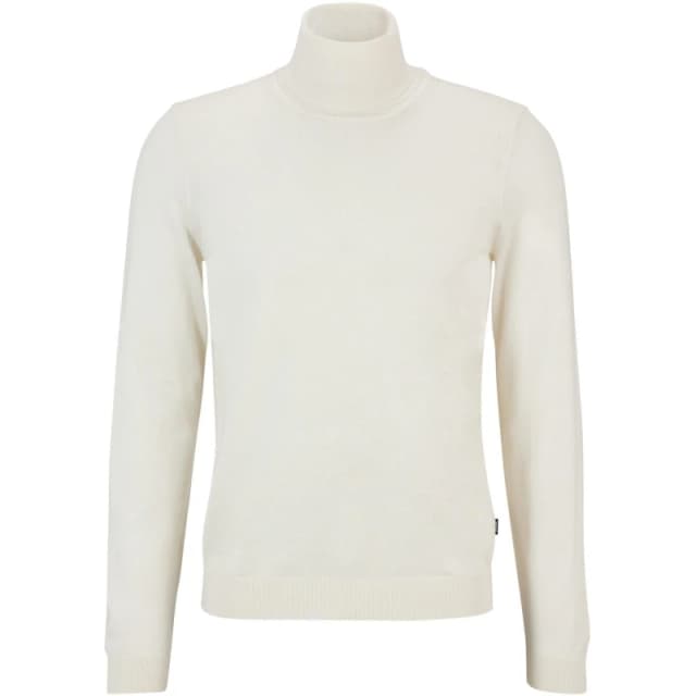 Boss Mens Musso P Crew Sweatshirt Open White male S