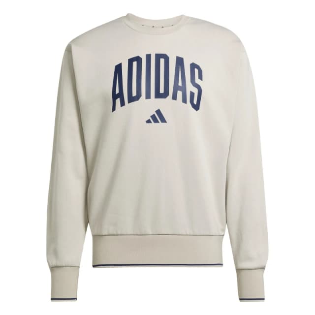 adidas Collegiate Sweatshirt Mens Alumina/Blue male L