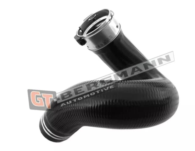 GT-BERGMANN GT52-407 Turbocharger Hose with quick couplers, Polychloroprene (Neoprene) Polychloroprene (Neoprene) Charger Intake Hose (3314)