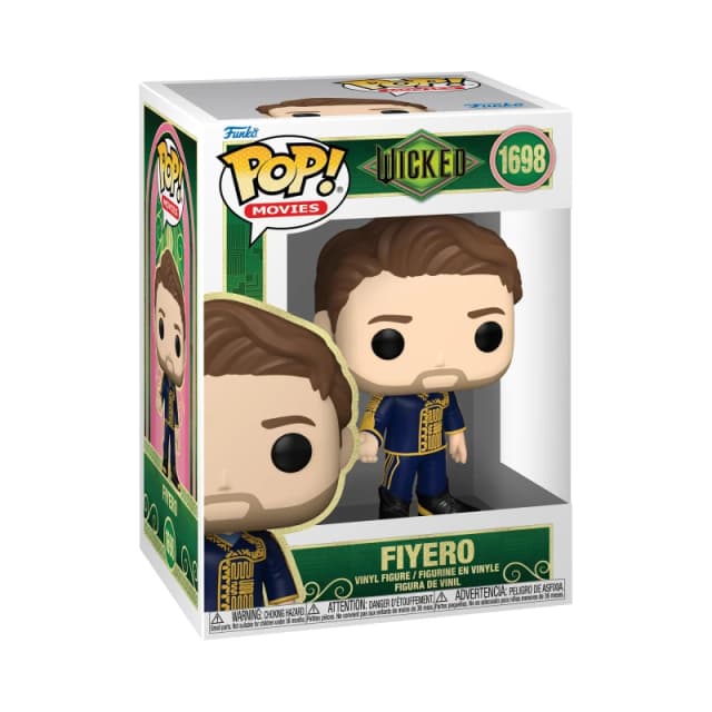 Funko Pop! Movies: Wicked - Fiyero - Collectable Vinyl Figure - Gift Idea - Official Merchandise - Toys for Kids & Adults - Movies Fans - Model Figure