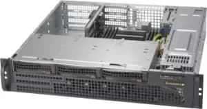 CSE-825MBTQC-R802WB - Rack - Server - Black - 2U - HDD,LAN,Power,System - BSMI CCC CE/EMC FCC class A TUV/CB UL/CUL