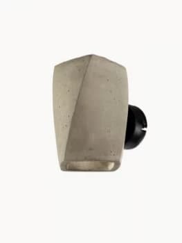 Wall Lamp 2 Light G9, Cement, Matt Black