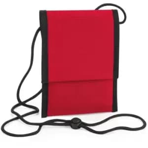 Recycled Neck Pouch (One Size) (Classic Red) - Bagbase