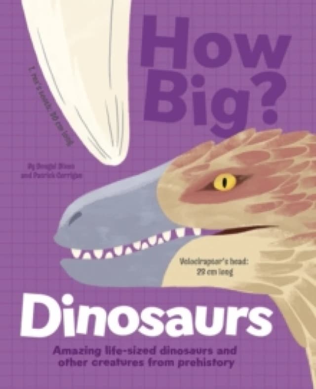 How Big? Dinosaurs : Amazing Life-Sized Dinosaurs and Other Creatures from Prehistory Hardback