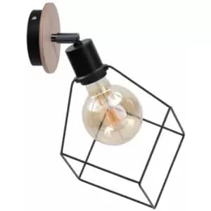Keter Ruben Wall Lamp Wood, 22cm, 1x E27