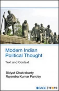 Modern Indian Political Thought by Bidyut Chakrabarty Book