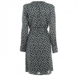 Velvet Chall Dress - Multi