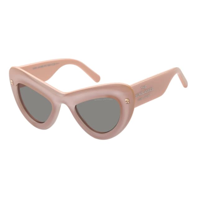 Marc Jacobs Womens Cat Eye Round Sunglasses Crystal Pink female 48 cm