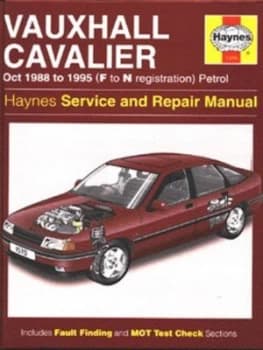 Vauxhall Cavalier Service and Repair Manual by Haynes Publishing Hardback