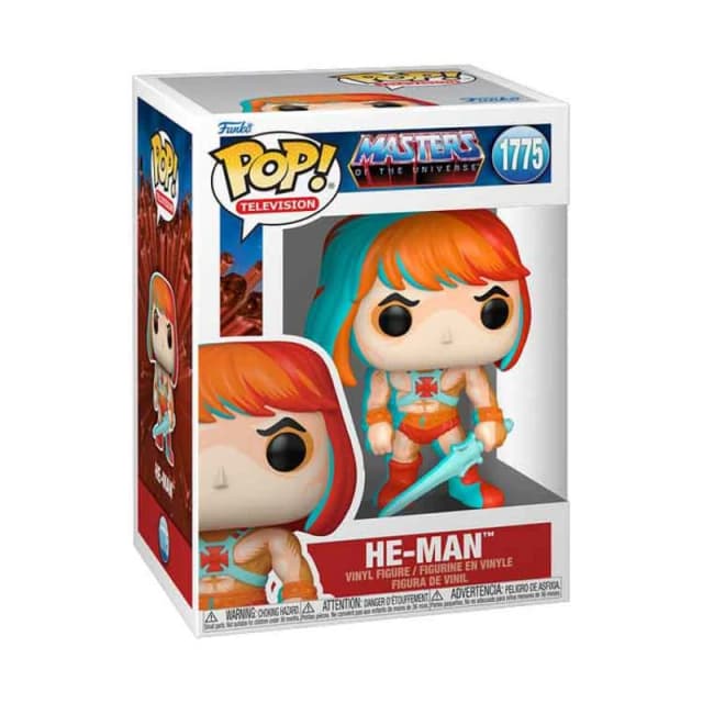 AJ Toys & Books Funko Masters of the Universe POP! Television Vinyl Figure He-Man (Comic Deco)